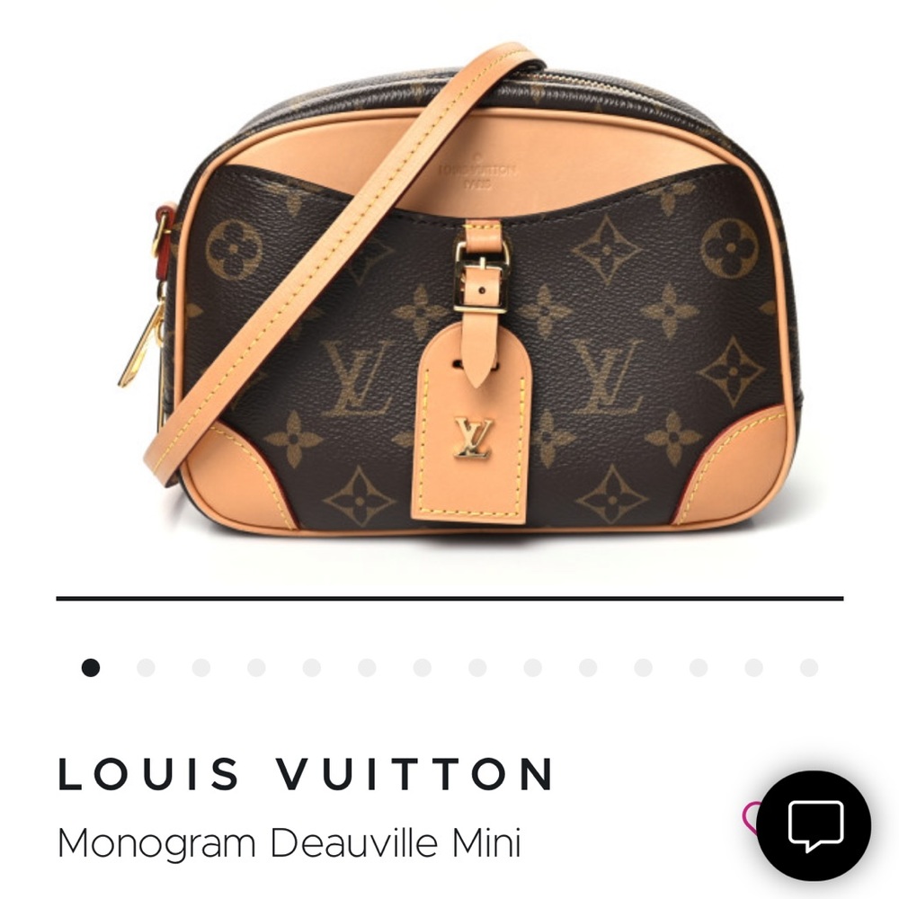LOUIS VUITTON
Monogram Deauville Mini